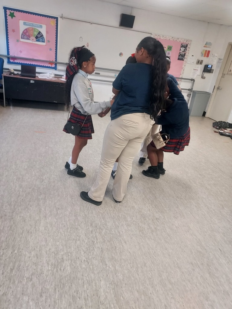 7th grade Evolving Butterflies meeting pictures.