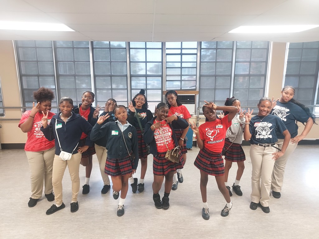 7th grade Evolving Butterflies meeting pictures.