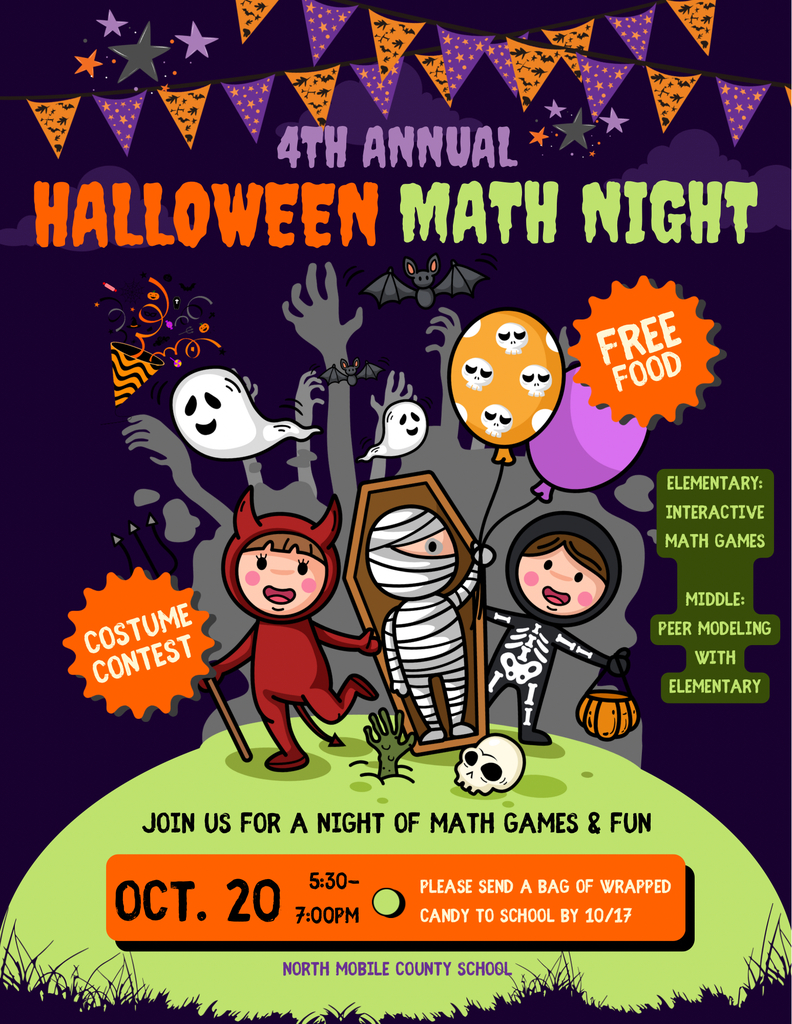 Math Night! Monday October 20th 