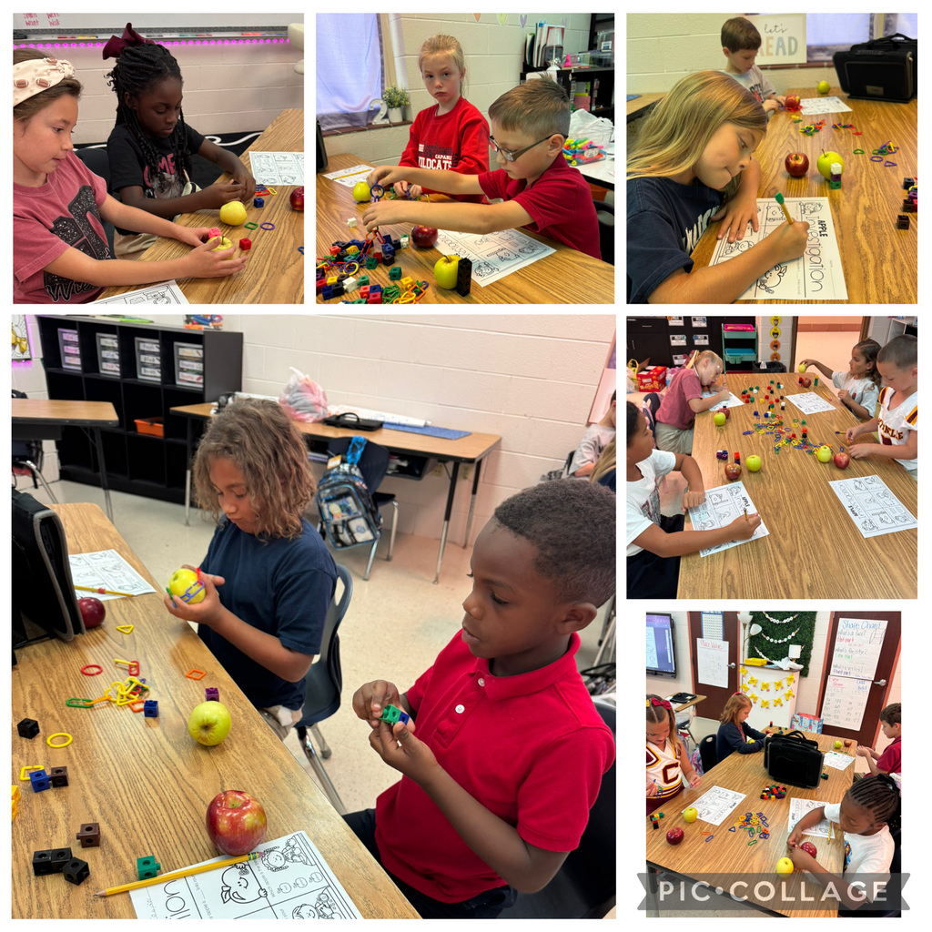 students eating apples