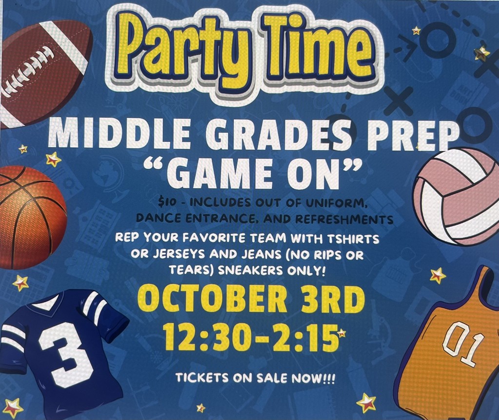 Middle Grades Dance Flyer