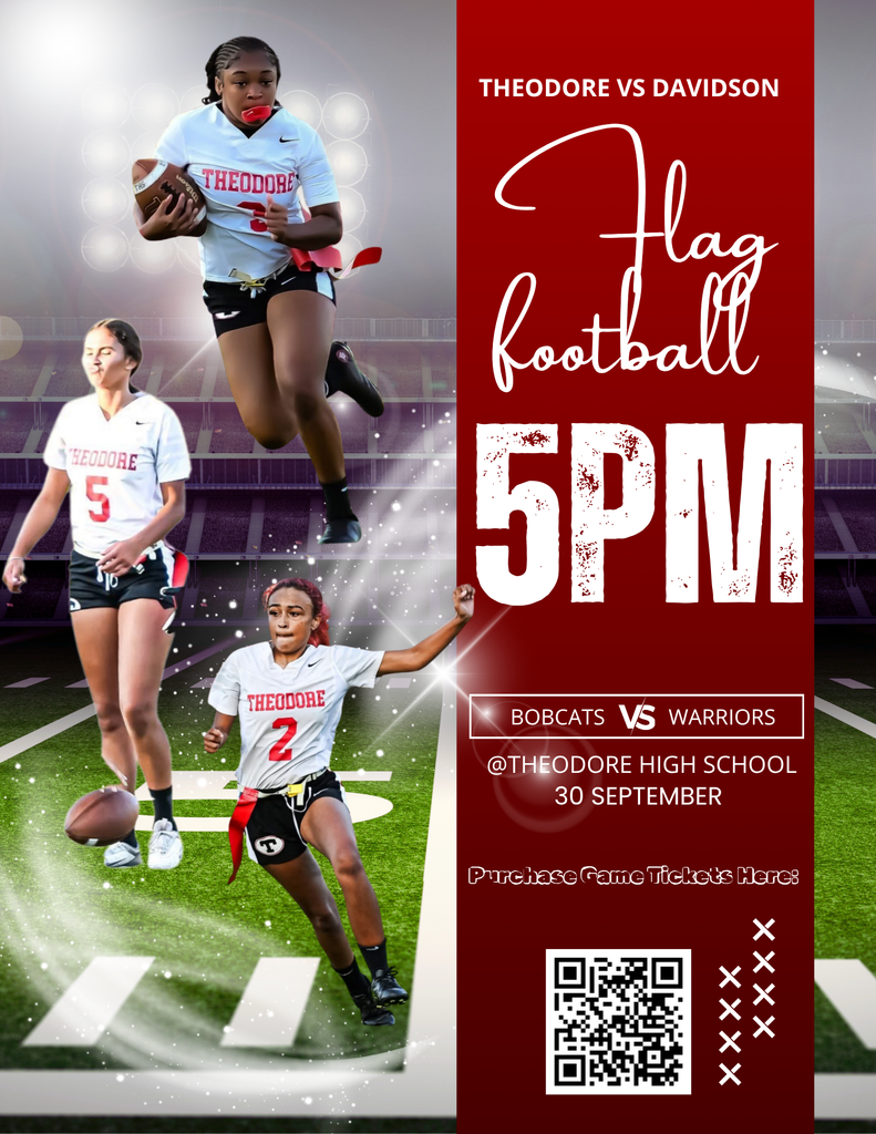 Flag Football September 30 at 5:00pm