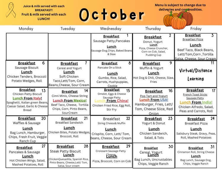 October 