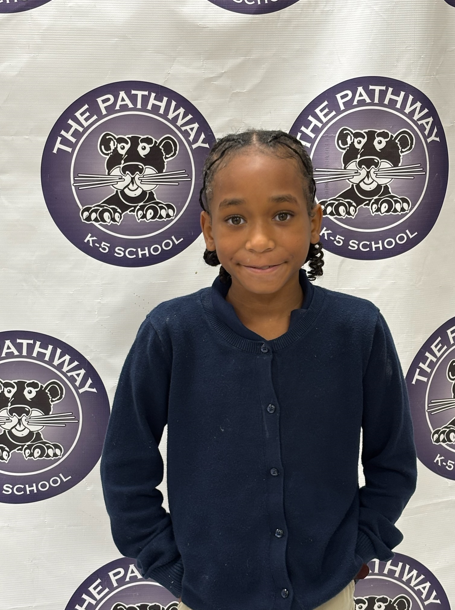 Spotlight winners for the month October.  Student of the month  Mairiyah Timmes