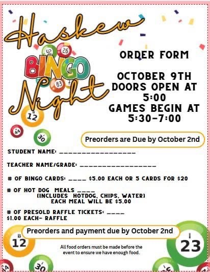 Don’t forget to send in your preorder form today. You don’t want to miss out.