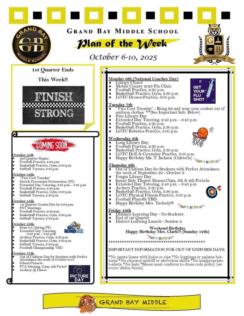 Plan of the Week