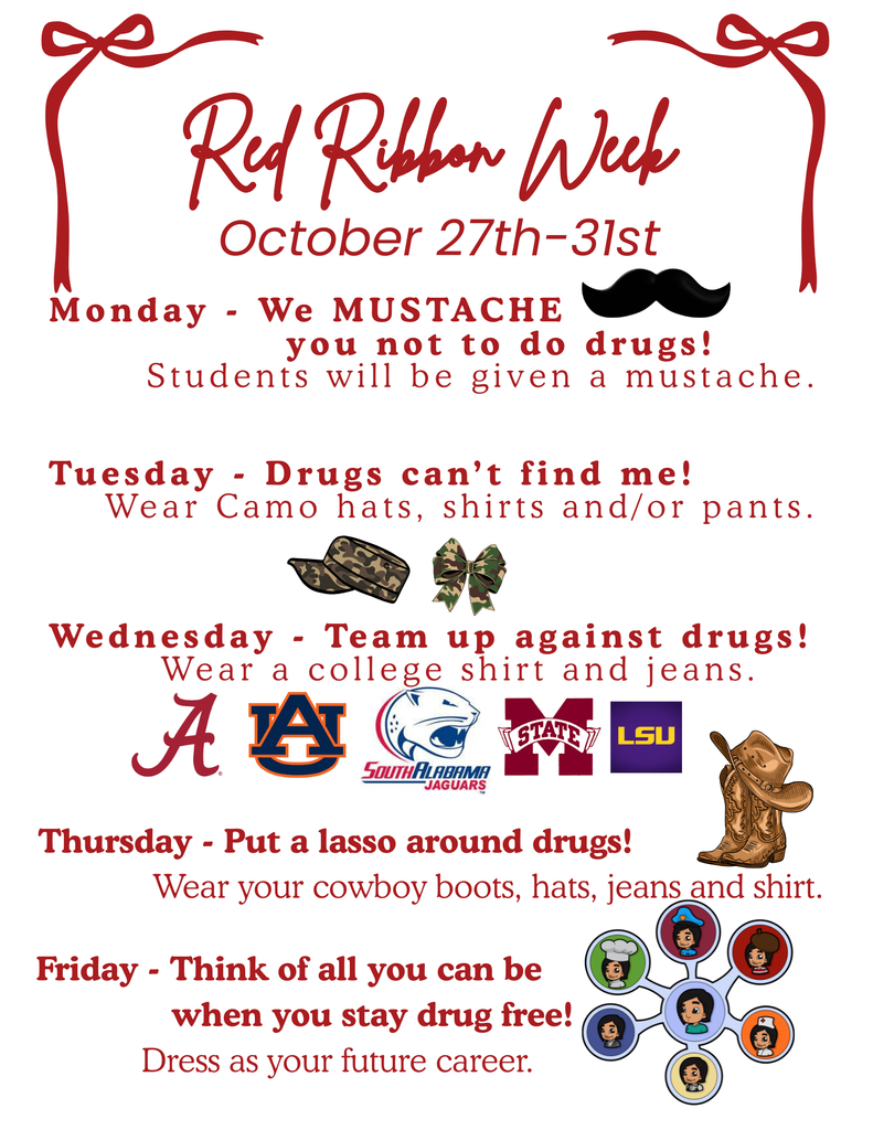 Red Ribbon Week Dress up days