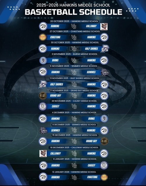 flyer listing dates and opponents