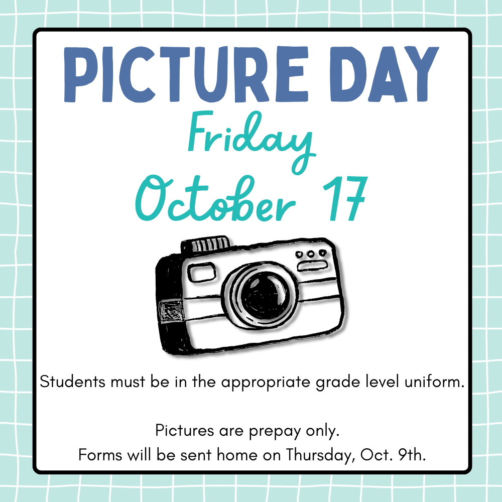 Picture Day Tomorrow