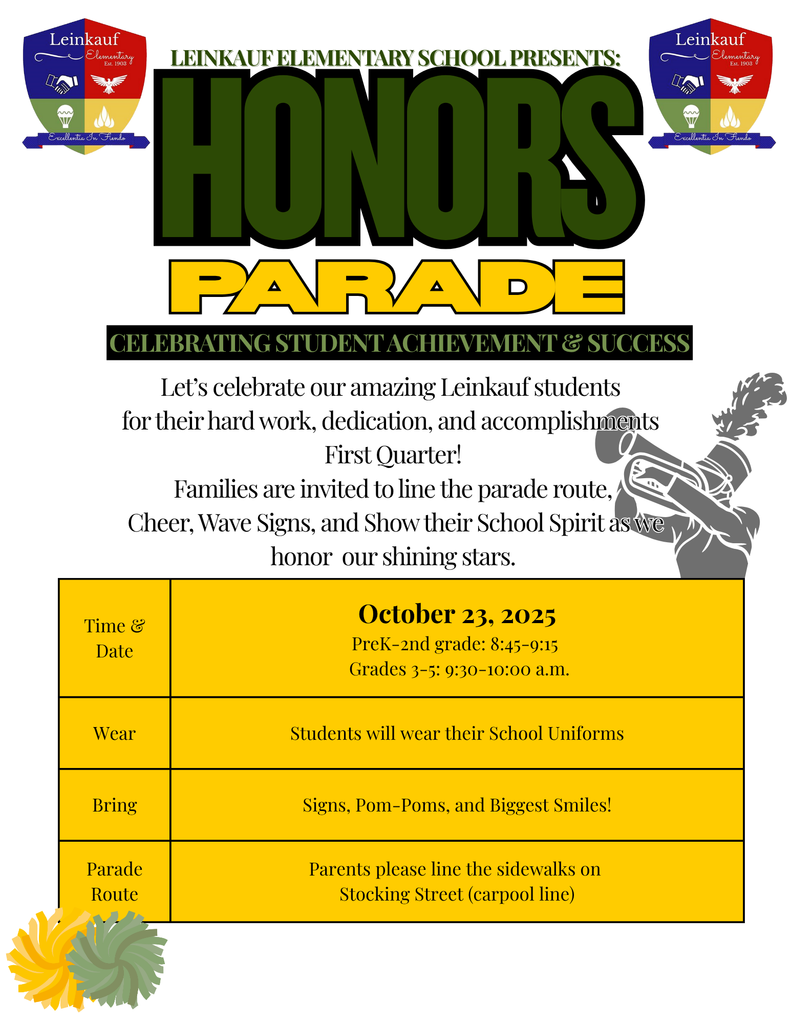 Honors Day Parade