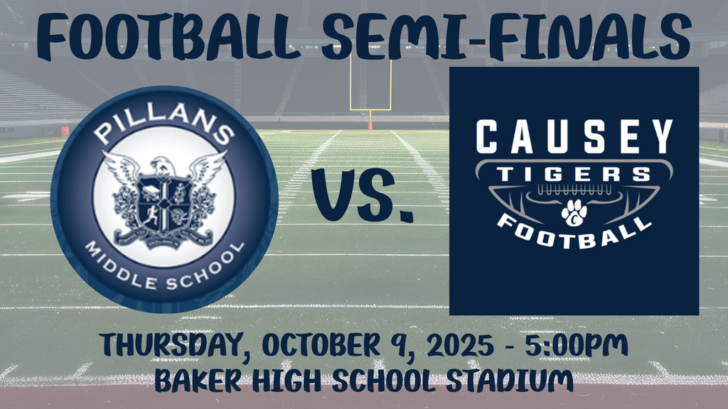 Graphic for semi-finals football game 10-9