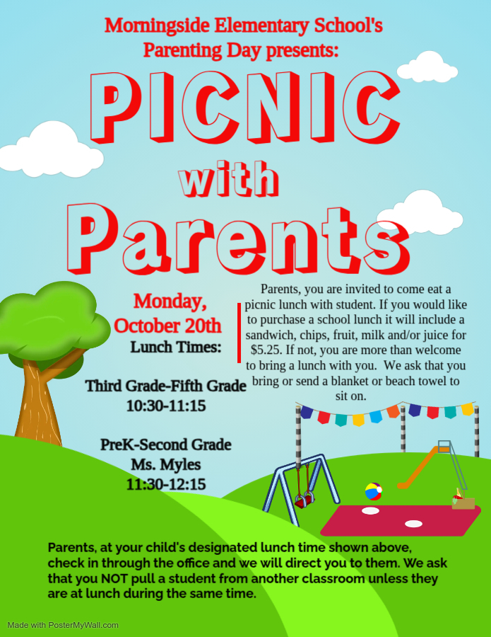 Join us for Parenting Day, Monday, October 20th.