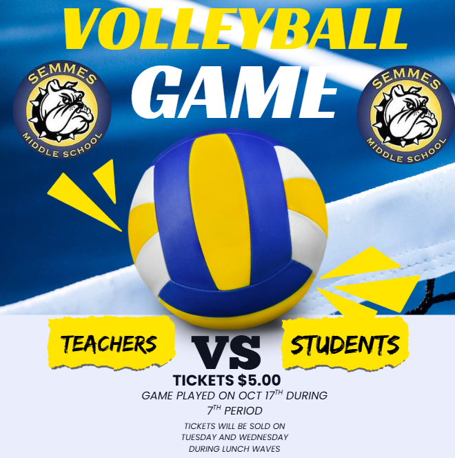 Student vs student Volleyball Game