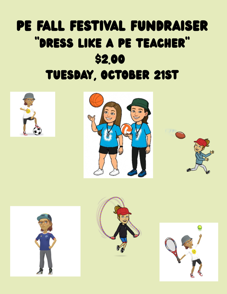 “DRESS LIKE A PE TEACHER” $2