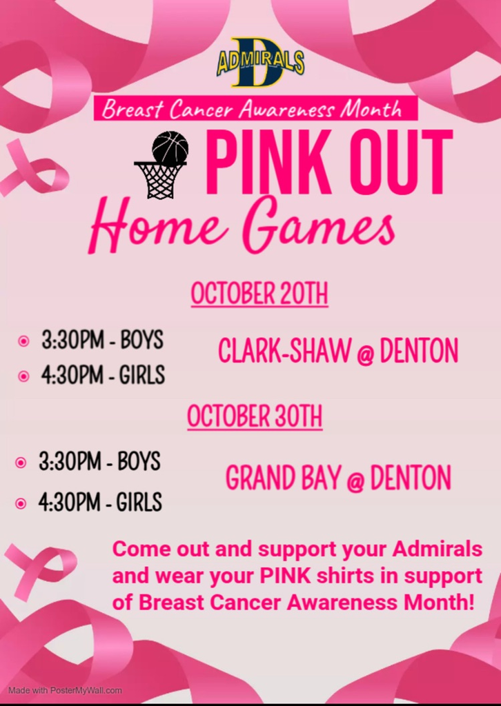 Denton Magnet Pink Out for Breast Cancer Awareness