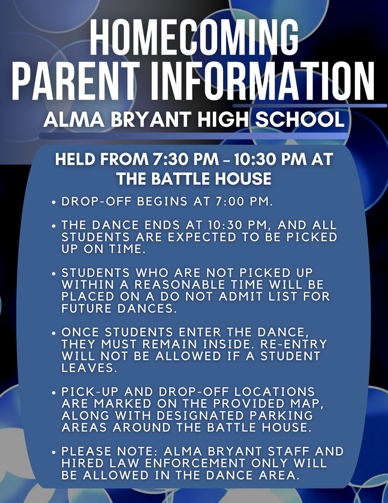 Homecoming Parent Information