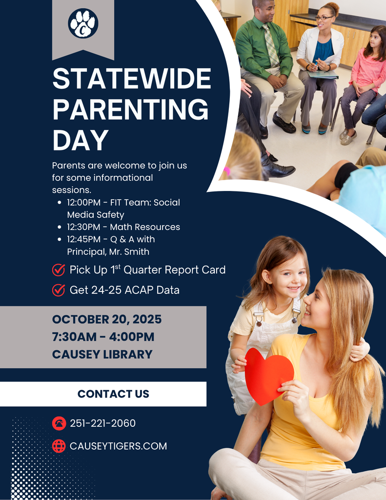 Graphic of Parenting day info