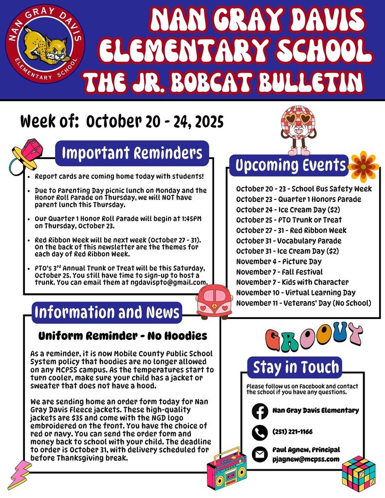 Parent Newsletter (10-20-25)