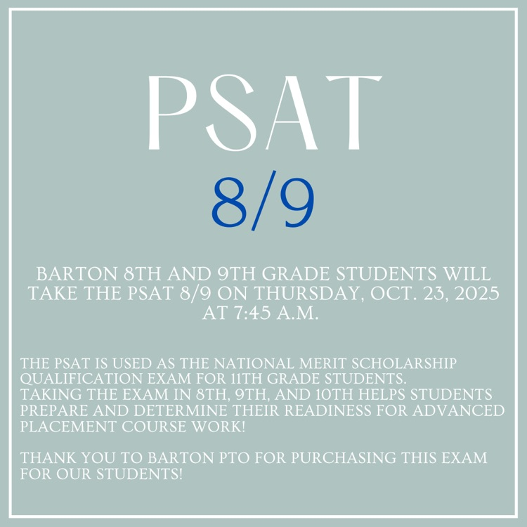 PSAT 8/9