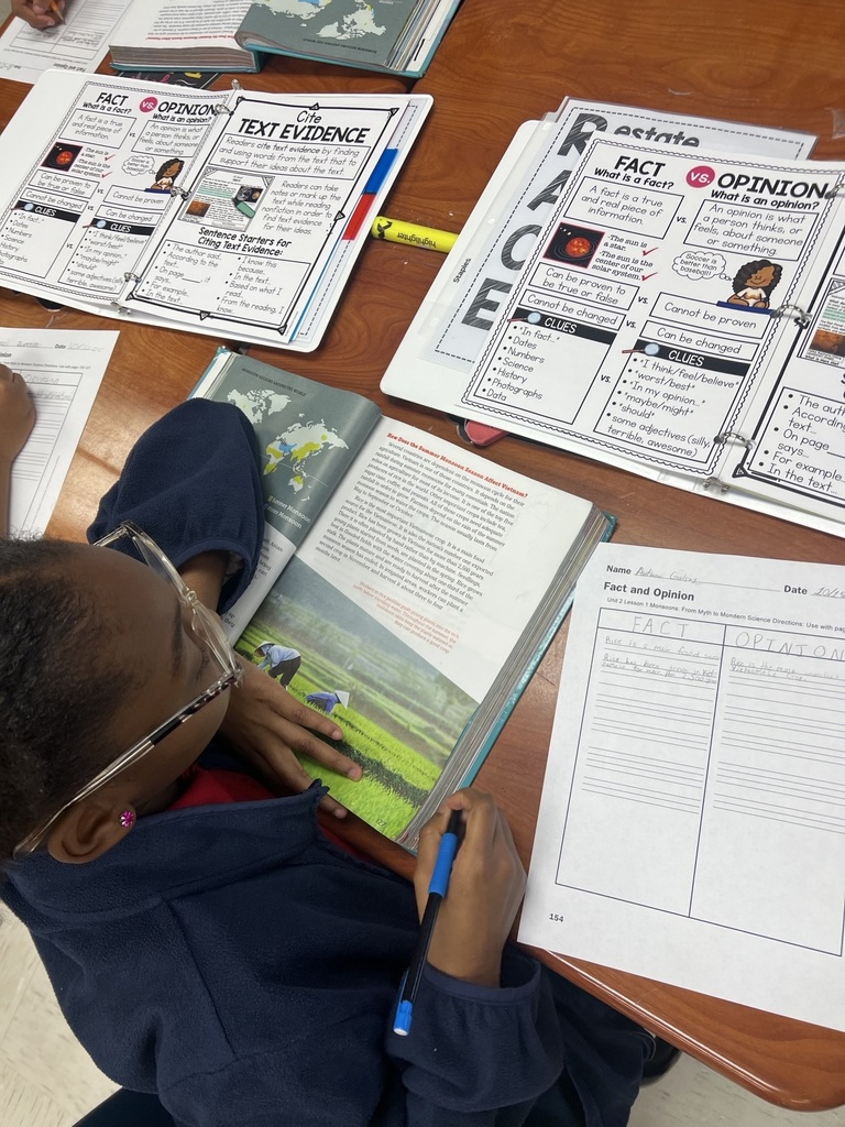 Fact and Opinion with Ms. Colston