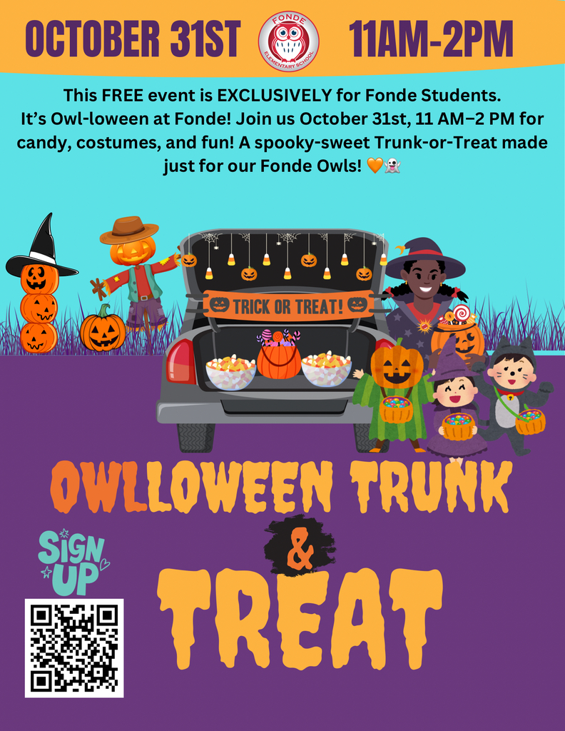 Trunk-a-Treat Volunteer Sign-up Link