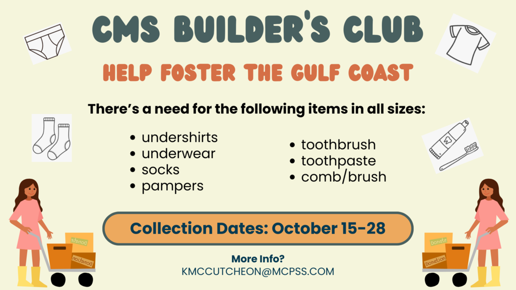 Graphic for Builder's club service project