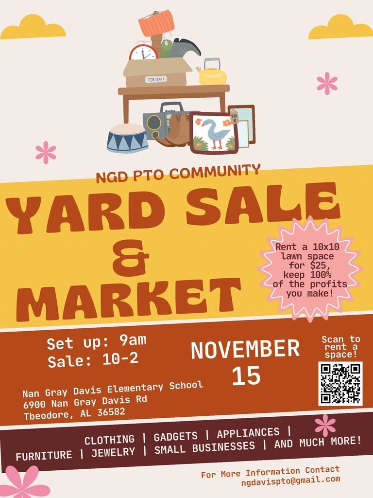PTO Community Yard Sale