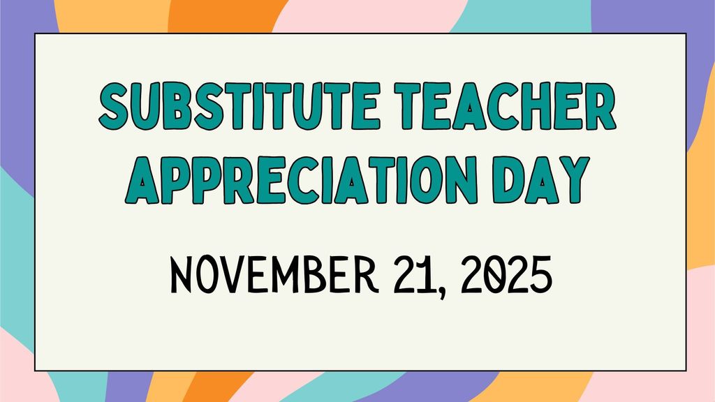 Substitute Teacher Appreciation Day