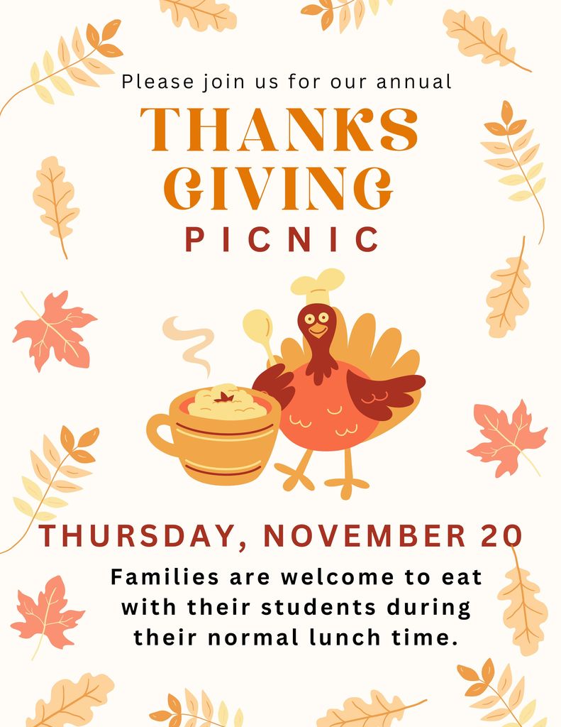 Thanksgiving Picnic - November 20