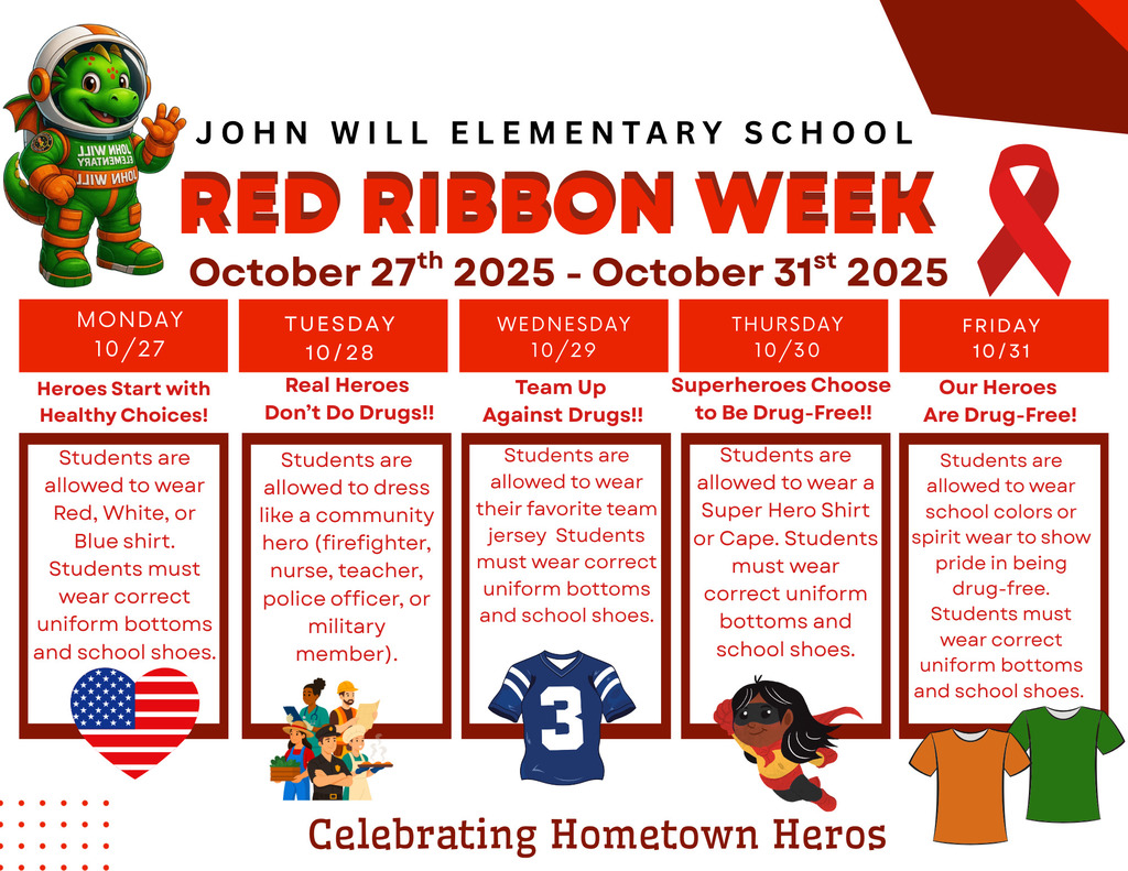 Red Ribbon Week October 27-31