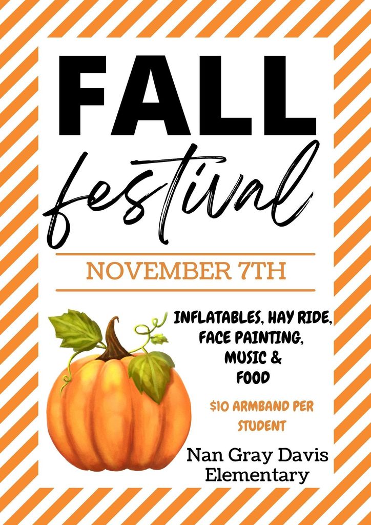 Fall Festival - November 7