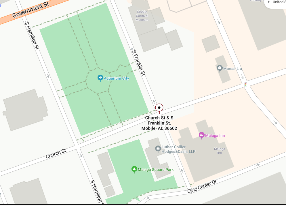Map of the Area to Meet- the information can also be found at the link listed in the caption