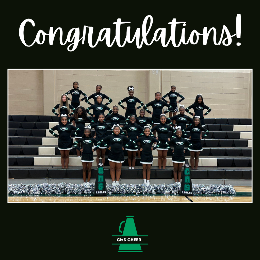 Picture of our 2025-2026 Cheerleading Squad