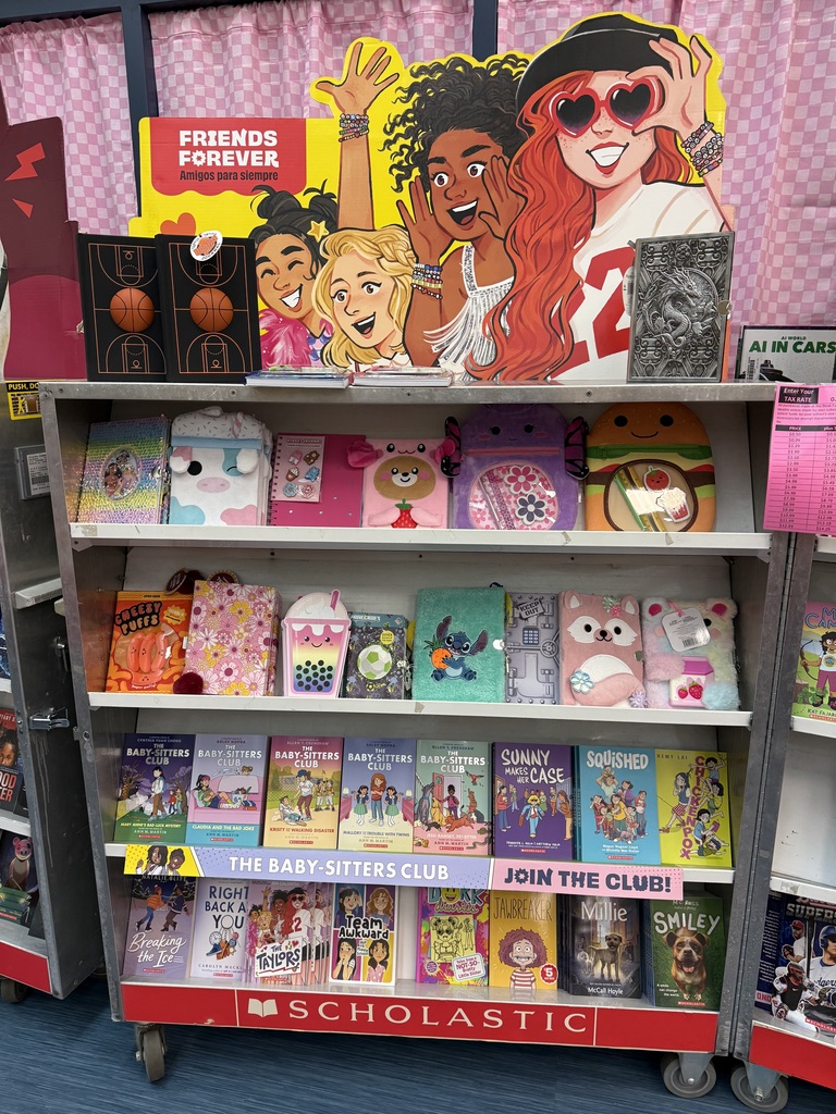 Book Fair ends today. Stop by to make last minute purchases. 