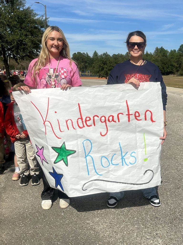 students marching in parade