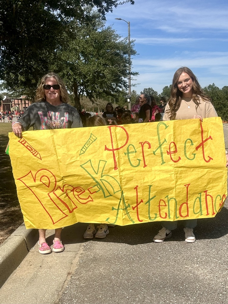 students marching in parade