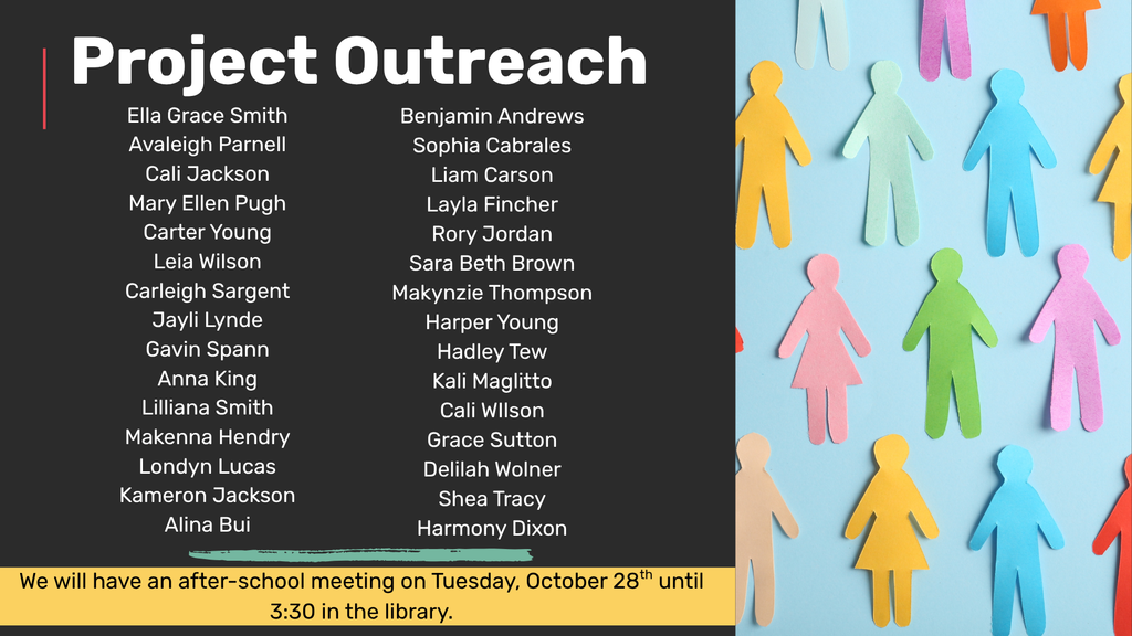 Project Outreach List