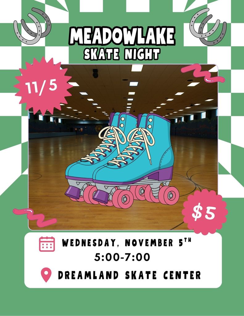 Skate Night flyer