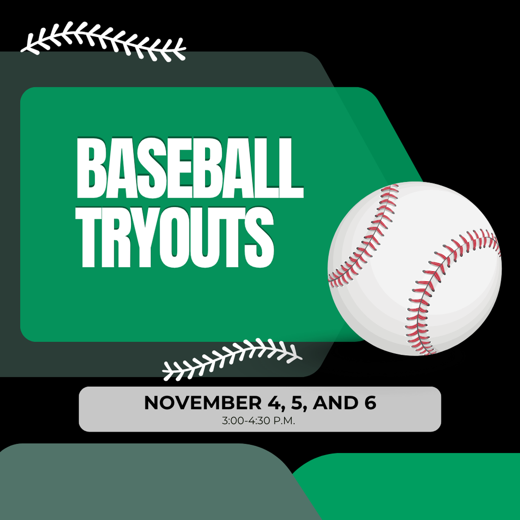 Baseball Announcement- all details are in the body