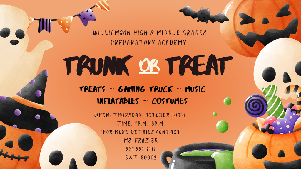 Trunk or Treat Flyer