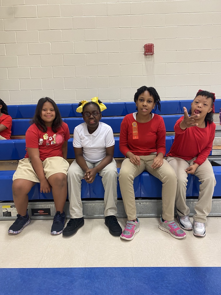 Students wearing red 