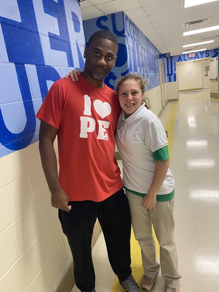 PE teacher and student 