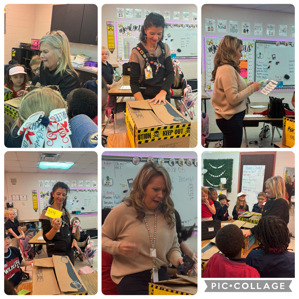 teachers reaching into boxes