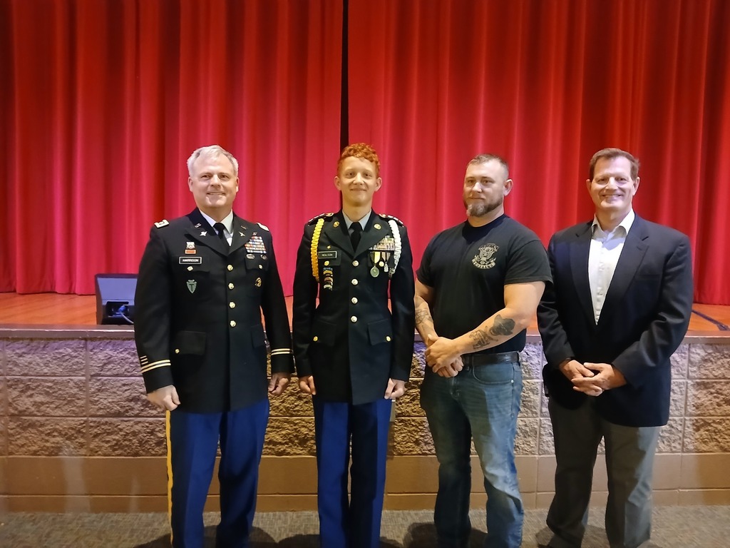 JROTC Promotion Ceremony - Caden Neilson