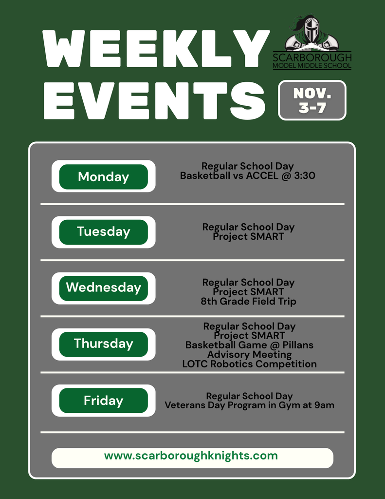 weekly events