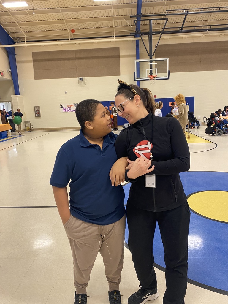 Mrs. T with her student 