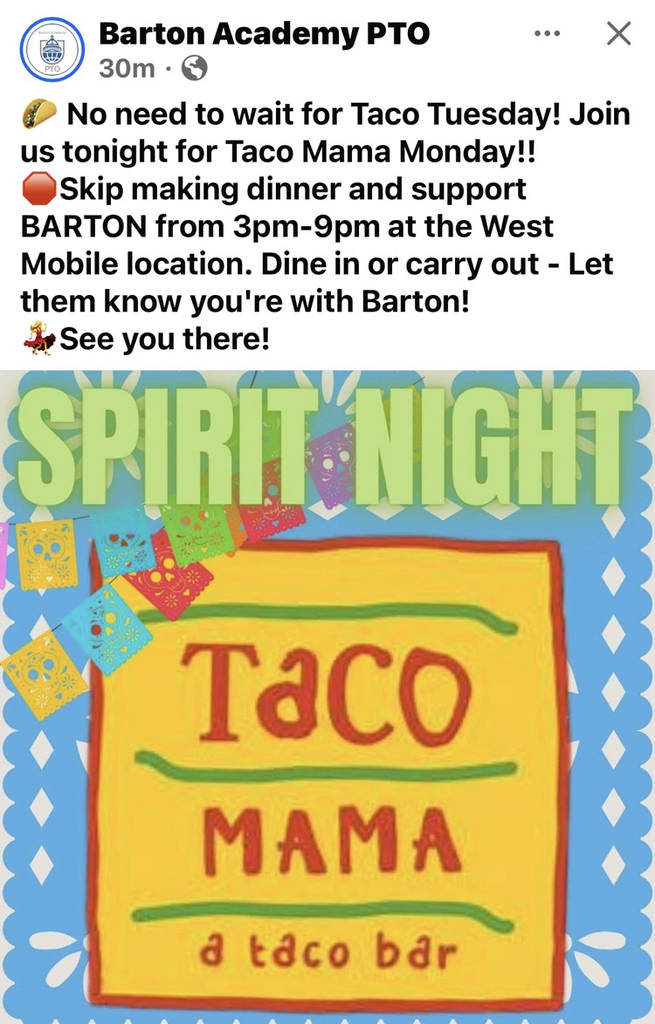 PTO Spirit Night