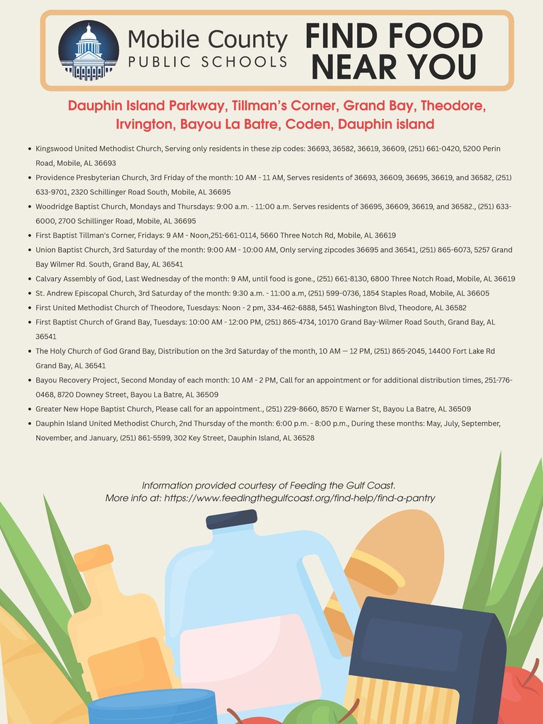 MCPSS Find Food Near You