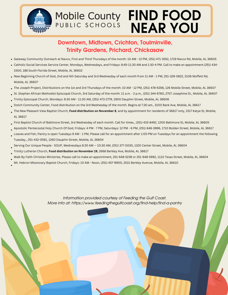 MCPSS Find Food Near You