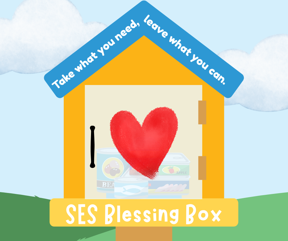 SES Blessing Box: take what you need, leave what you can